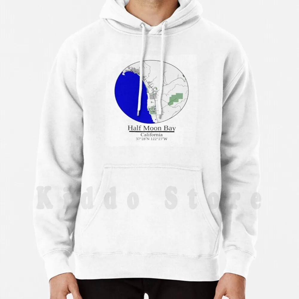 Художественные художественные толстовки Half Moon Bay с длинным рукавом | Мужская