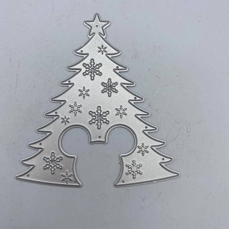 

Metal Cutting Dies Merry Snowflake Christmas Tree for Scrapbooking and Card Making Craft 2020 New die cut