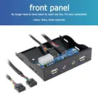 Разветвитель с 9 контактами на 2 порта USB 3,5, 3,5 мм