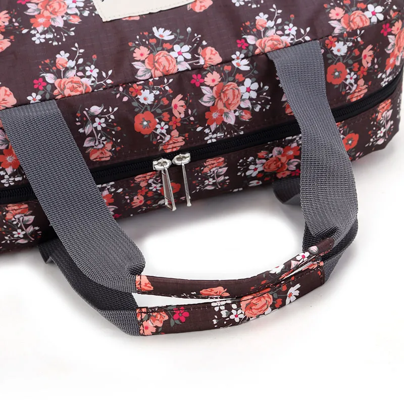 Популярные женские вместительные спортивные тоуты с цветочным рисунком