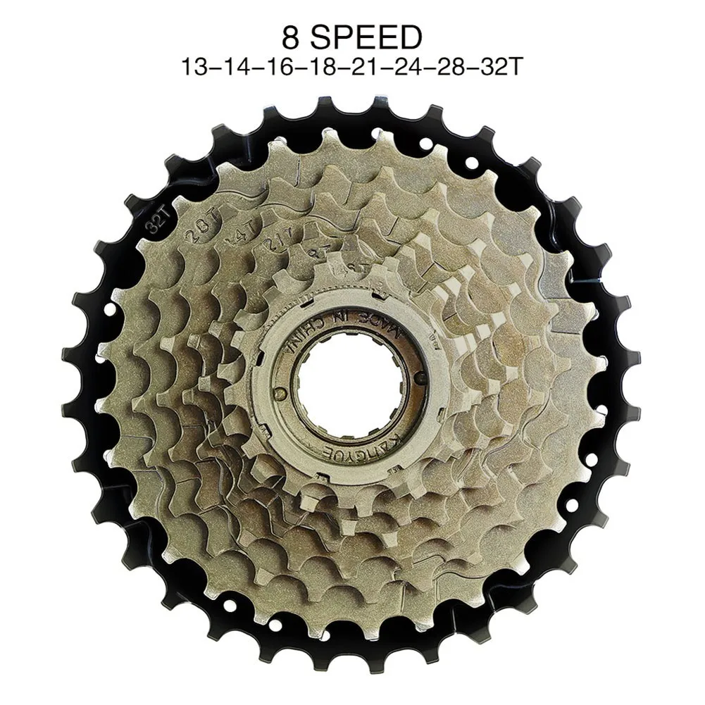 

Bike Bicycle Freewheel Cassette For High Tensile Steel MTB Mountain Bikes