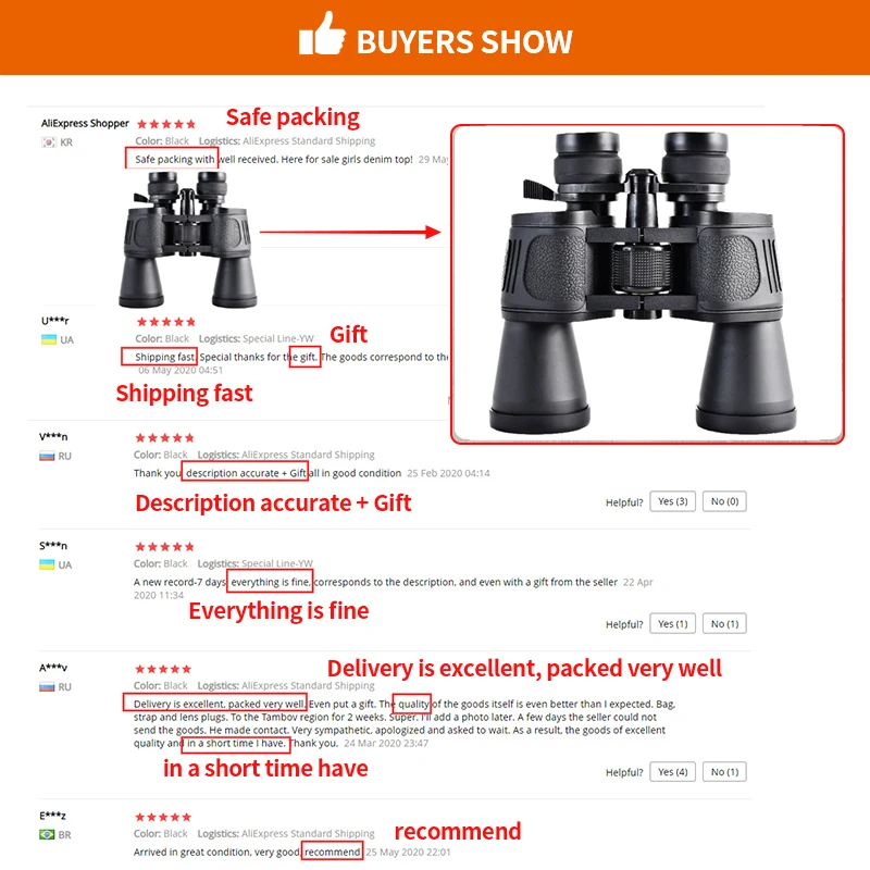 

20-120X100 Telescope Binoculars Professional Powerful Binoculars Hunting Military Binoculars Zoom Telescope