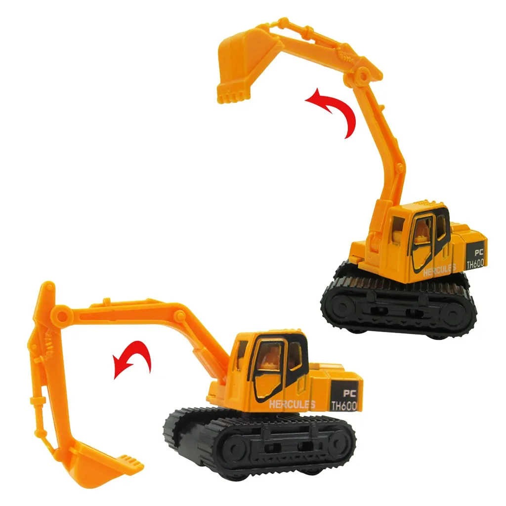 Мини Литой инженерный игрушечный автомобиль 1:64 металлический автомобильный