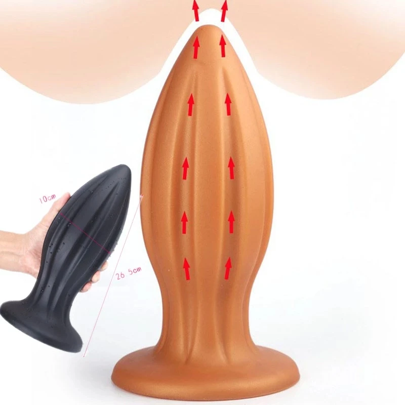 Анальная пробка SexShop мягкая огромная стимулятор расширения ануса и вагины