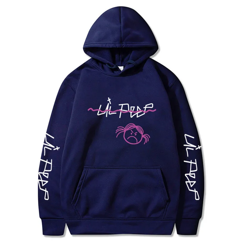 Lil Peep толстовки Love lil. peep красные толстовки пуловер с капюшоном толстовки мужские/женские sudaderas cry Детские уличные толстовки с капюшоном для мужчин