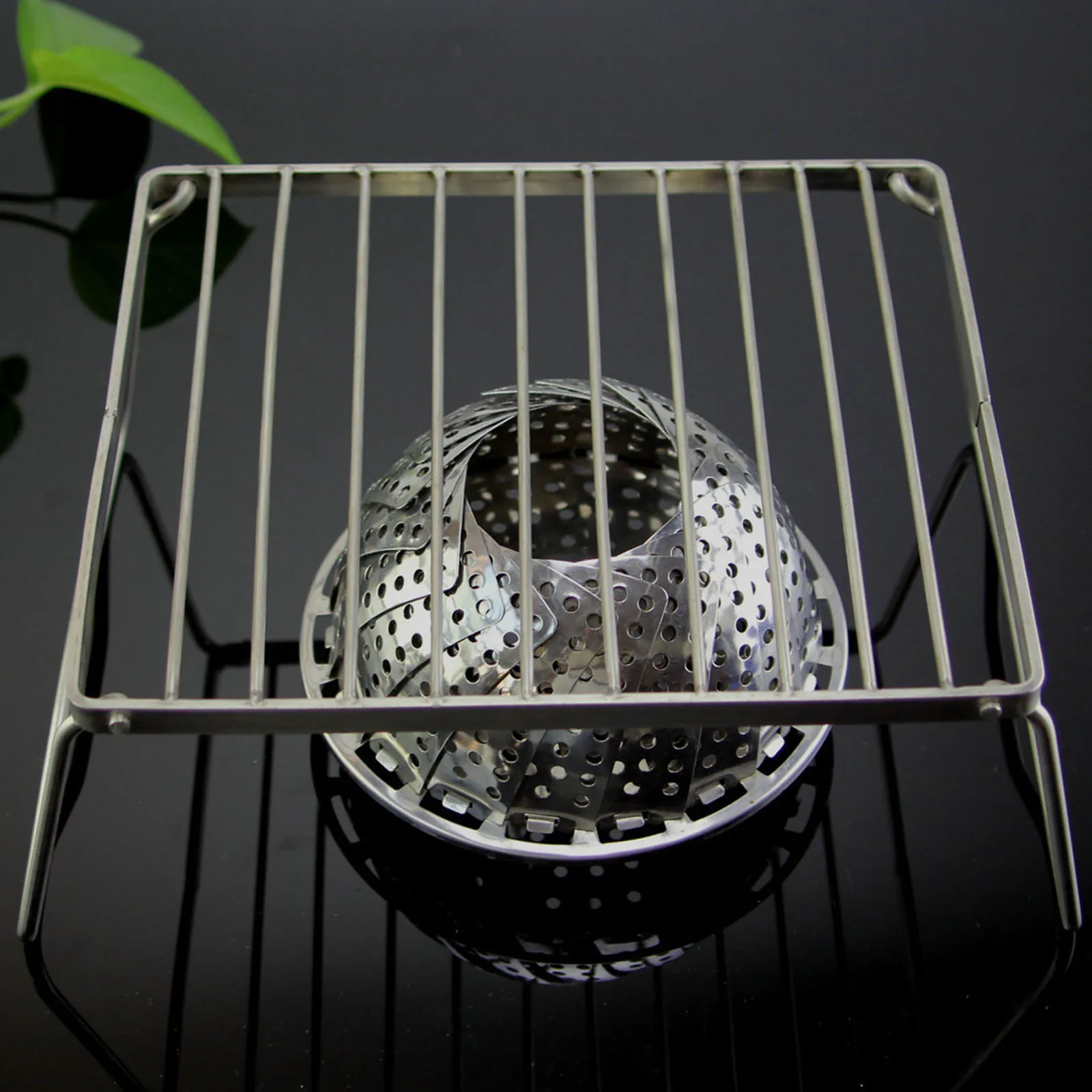 Стойка для горелки подставка газовой плиты из нержавеющей стали складная костра