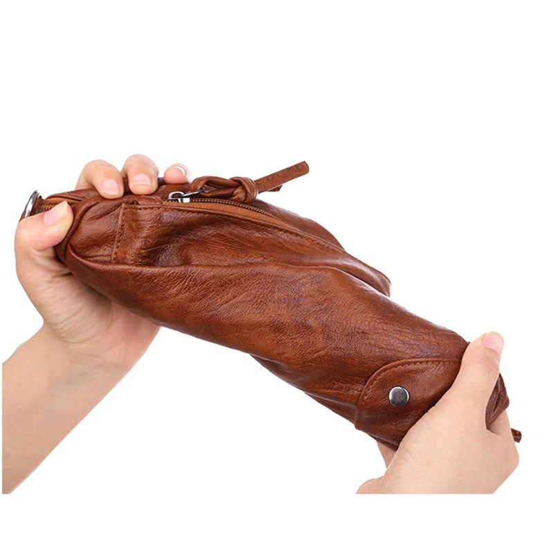 

Small Casual Women Messenger Bags Soft Pu Leather Vintage Flap Shoulder Bag Female 2020 Fashion Ladies Messenger Bags