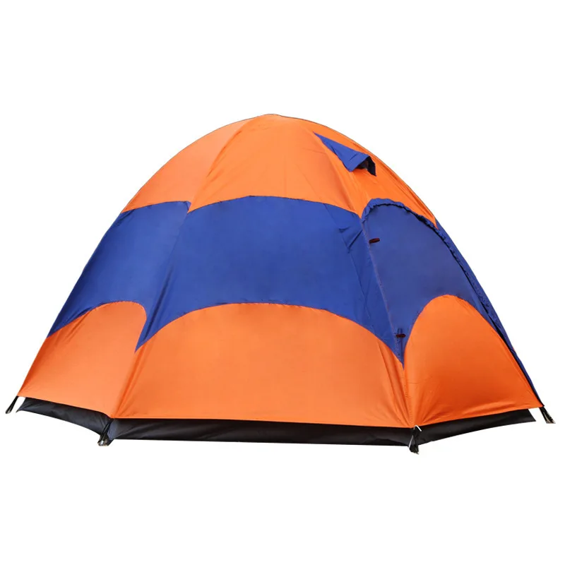 5 человек Шестигранная монгольская юрта непромокаемый тент анти УФ дышащая