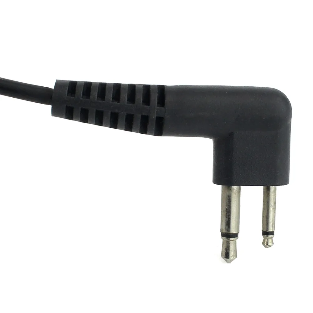 10 шт Черный 2 Pin микрофон PTT наушники вкладыши гарнитура для Motorola GP 300/88/2000 PRO1150 SLS 1110