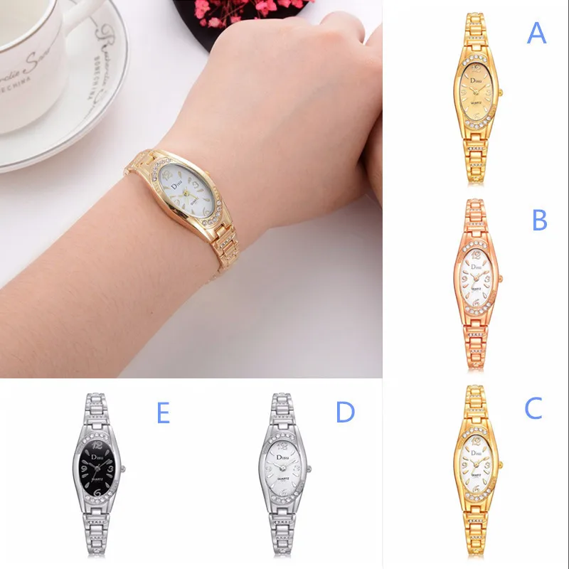 2021 часы Для женщин небольшой золотого и серебряного цвета наручные