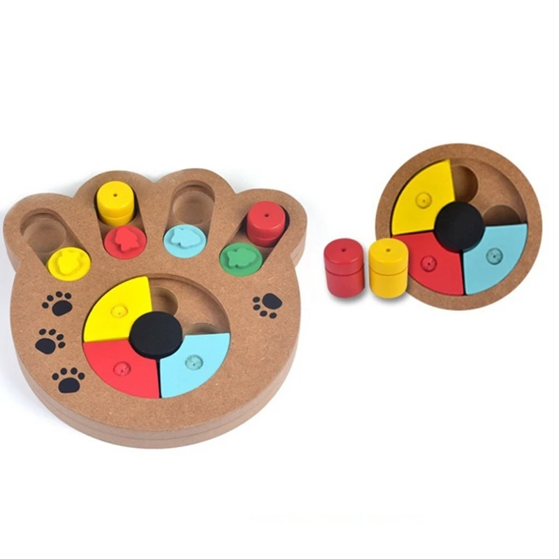 Interactive Toys for Dogs Foraging Food Treated Dog Toy Eco-Friendly Pet Educational Puzzle Training Feeding Game | Дом и сад