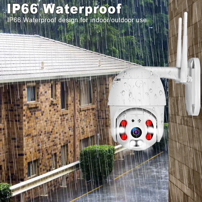 FUERS 1080P PTZ IP камера наружная скоростная купольная Беспроводная CCTV безопасности Wifi