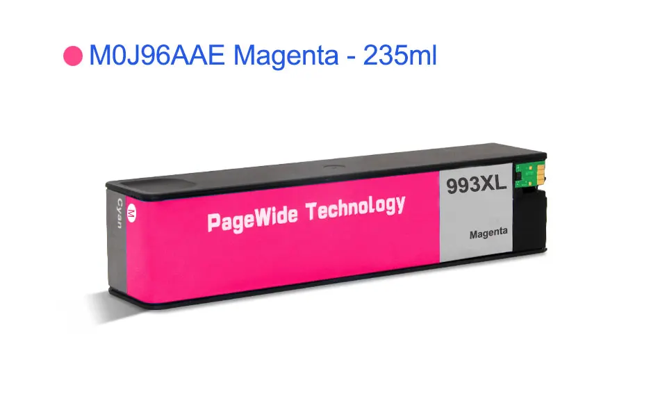 1 PCS - Magentaa Третьи вечерние чернильные картриджи hp 993 993XL для принтера hp PageWide 755dn 774dn/s 750dn/dw 772dn/dw 777z 777zs - Цвет: 1 PCS - Magentaa