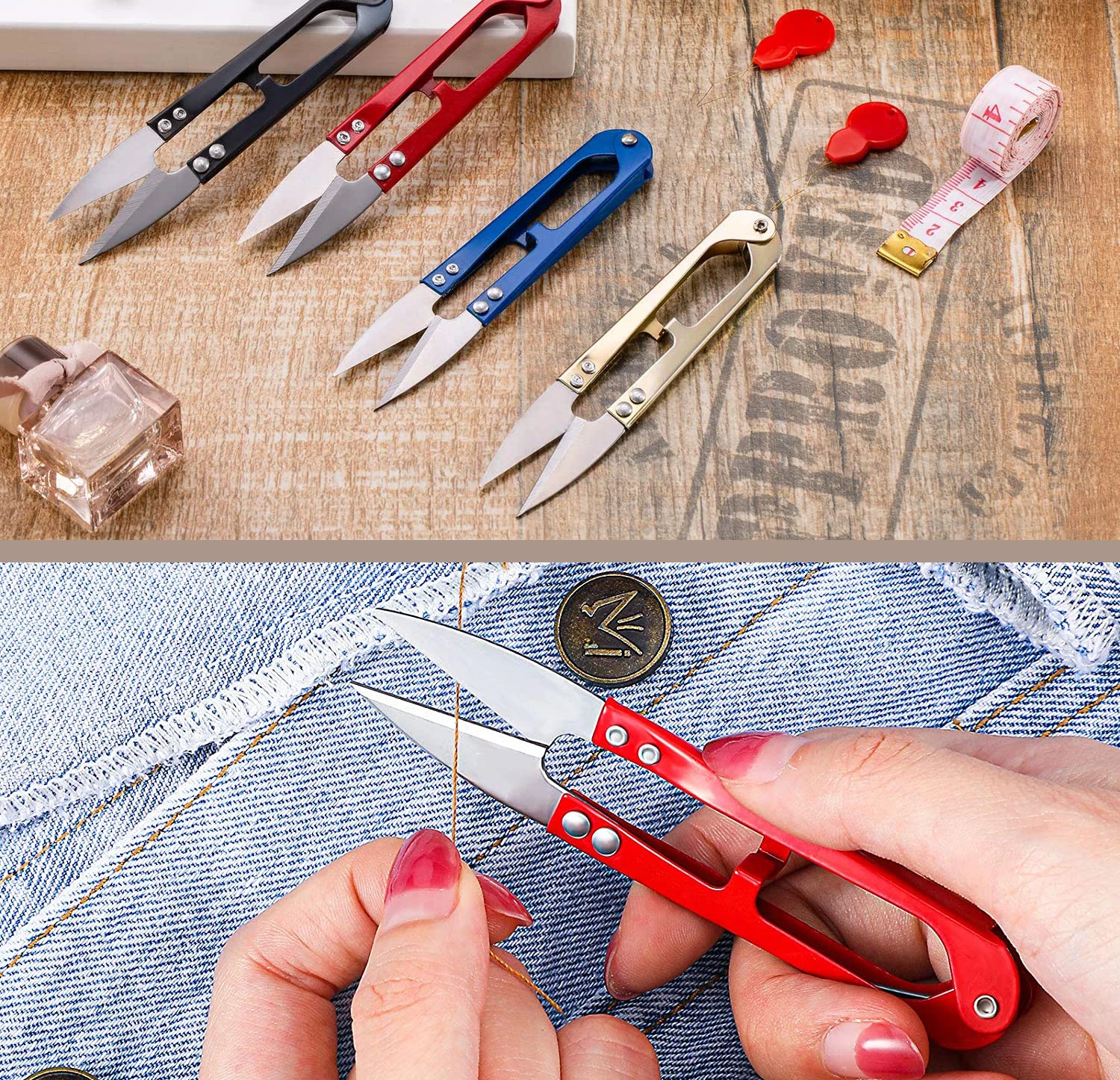 

Bias Tape Maker Kits Binding Foot Craft Clips Awl Seam Ripper Thread Cutter Tool for Fabric Sewing and Quilting Supplies