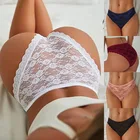 Сексуальные кружевные трусики, женские трусики, кружевное нижнее белье, сексуальные цветочные трусики с низкой талией, трусики, нижнее белье для девочек 2021 M-2XL, большой размер, лето