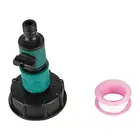 Переходник для резервуара IBC, быстроразъемный штуцер для резервуара для воды, прочный садовый сменный клапан с грубой резьбой, Стандартный, 60 мм