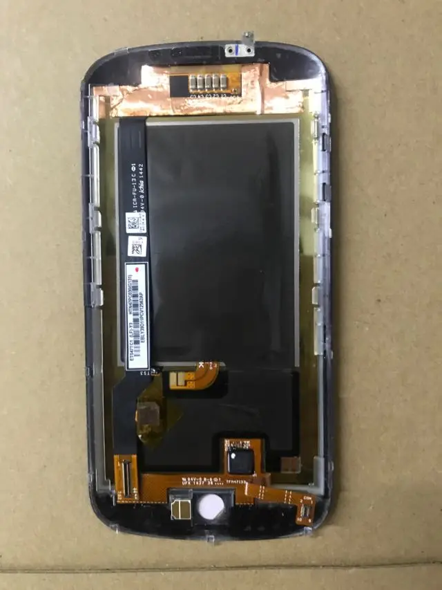 Б/у оригинальный e ink Yota2 ЖК дисплей для Yotaphone 2 YD201 YD206 задний дигитайзер с рамкой