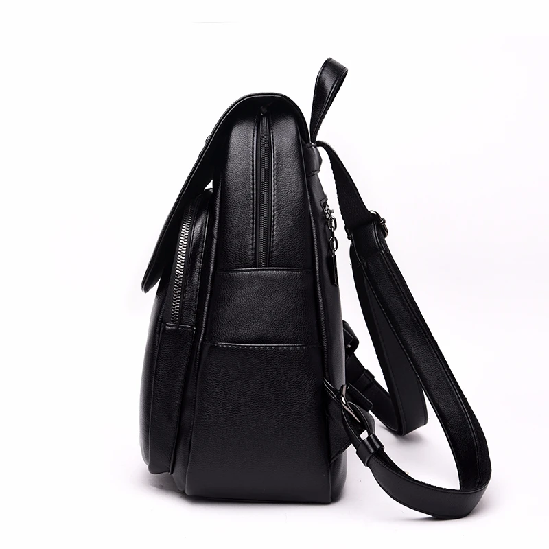 Женские кожаные рюкзаки высококачественные Sac A Dos для девочек винтажные женские