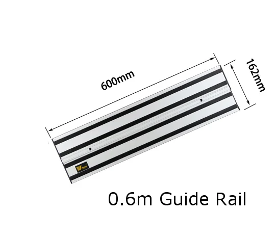 

Wnew 0.6m Woodworing Aluminium Guide Rail T Track for Track Saw wood working tools and accessories Engraving machine
