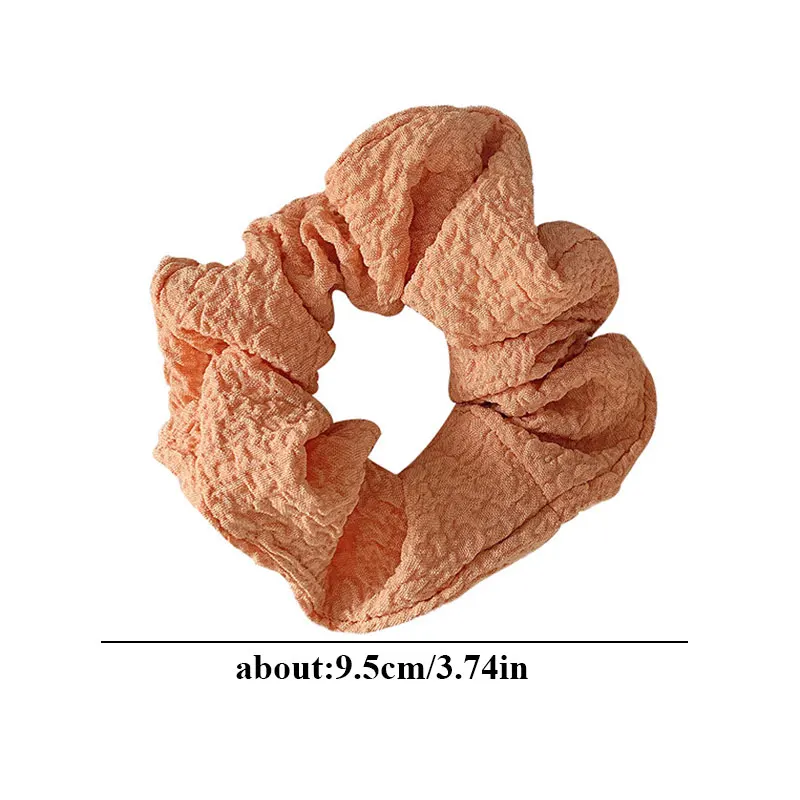 

Elastic Hair Bands Pleated Girly Hair Ring Sweet Small Fresh Hair Rope Solid Color Simplicity Hair Tie Fashion Hair Accessories