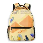 2021 рюкзак, женская сумка через плечо, египетская иерометрическая иллюстрация, модная школьная сумка для путешествий