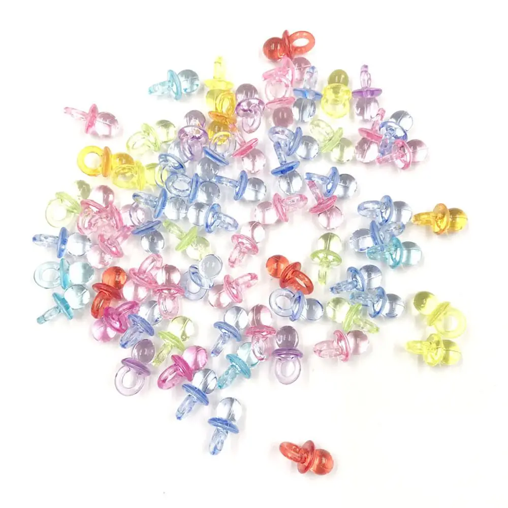 50 шт. Маленькие соски с бусинами настенные подвесные украшения для детского душа