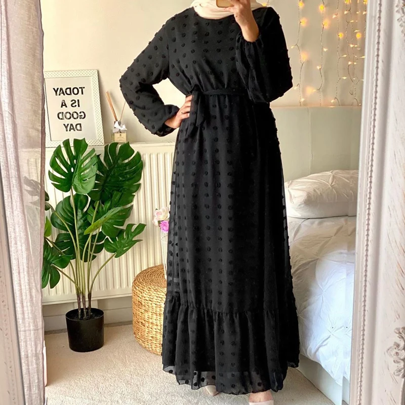 Abaya Дубай Турция хиджаб мусульманское модное платье индийское одежда платья для