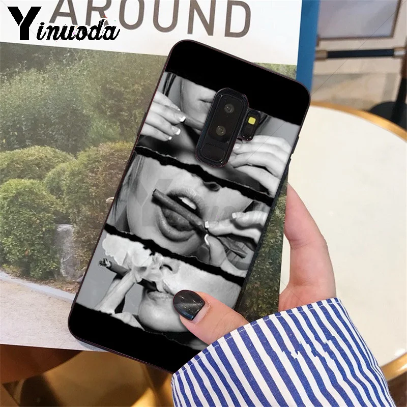 Yinuoda сексуальная девушка красный Стикеры-губы, корпус под плетенную сумку чехол для телефона для samsung S9 S9 плюс S5 S6 S6edge S6plus S7 S7edge S8 S8plus