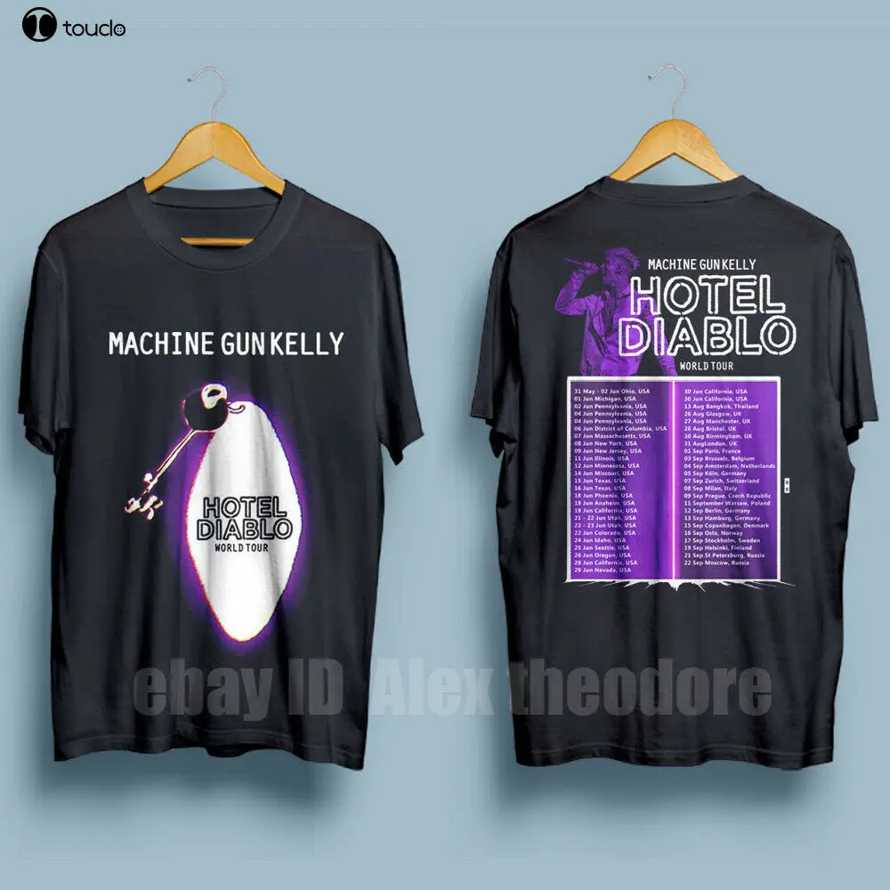 Maschine Gun Kelly Tour Hotel Herren Schwarz T-Shirt Unisex T