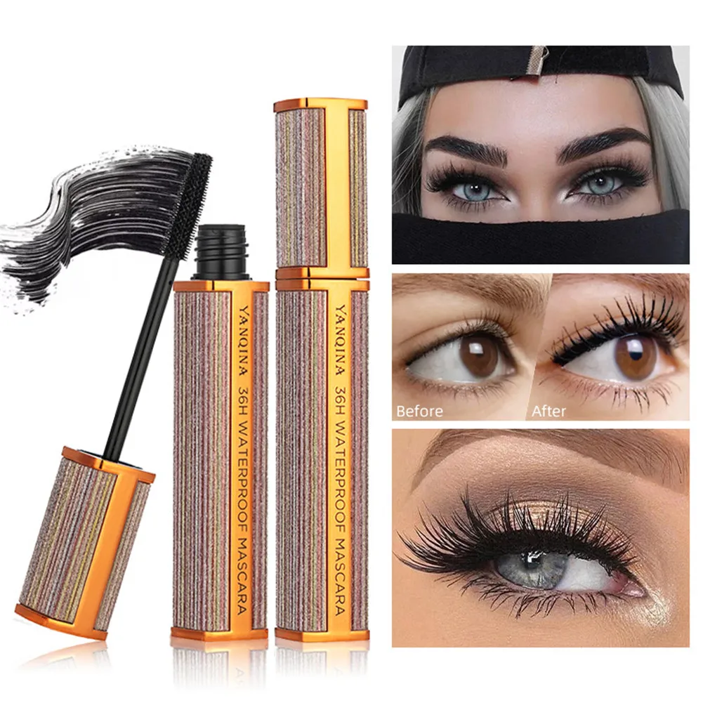 Скраб Звездная тушь для ресниц силиконовая щетка головка тонкая Толстая завивка