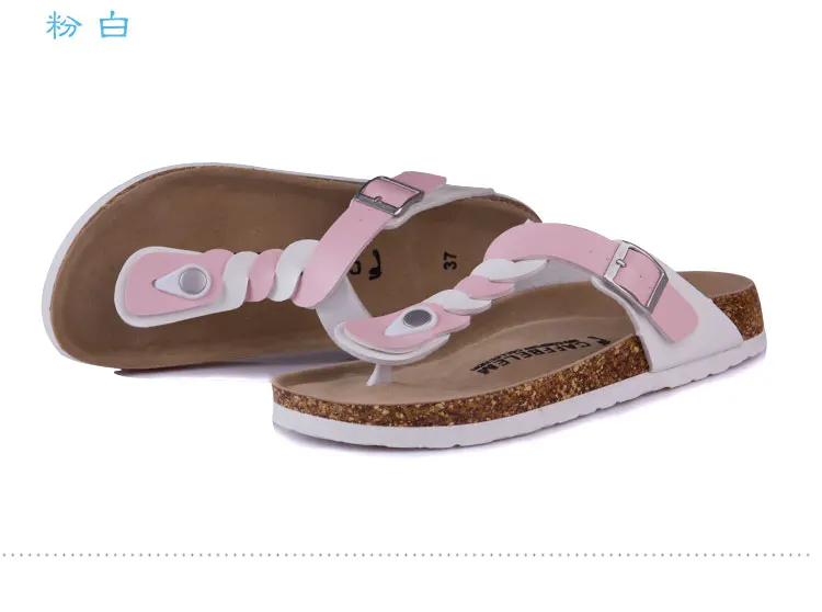 

Shoes Woman 2021 Slippers For Swimming Pool Rubber Flip Flops Beach Flat Hawaiian Slides Rome Bonded Leather PU Shoes Woman 2021