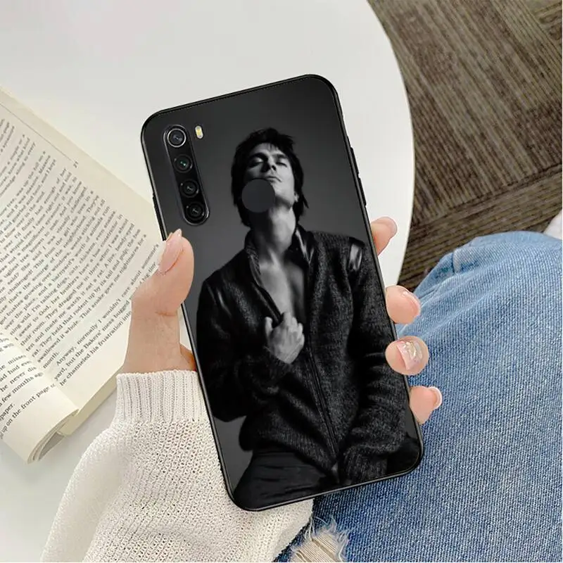 Вампира Дневники Йен Сомерхолдер Чехол для телефона чехол-накладка Redmi note 8Pro 8T 9