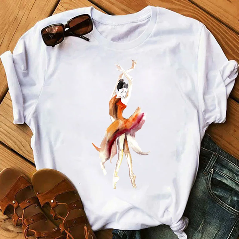 

Fashion Women Tshirt VOGUE Printed T Shirt Women Harajuku O-Neck T-Shirts Summer Short Sleeve Casual Female TShirt Tops