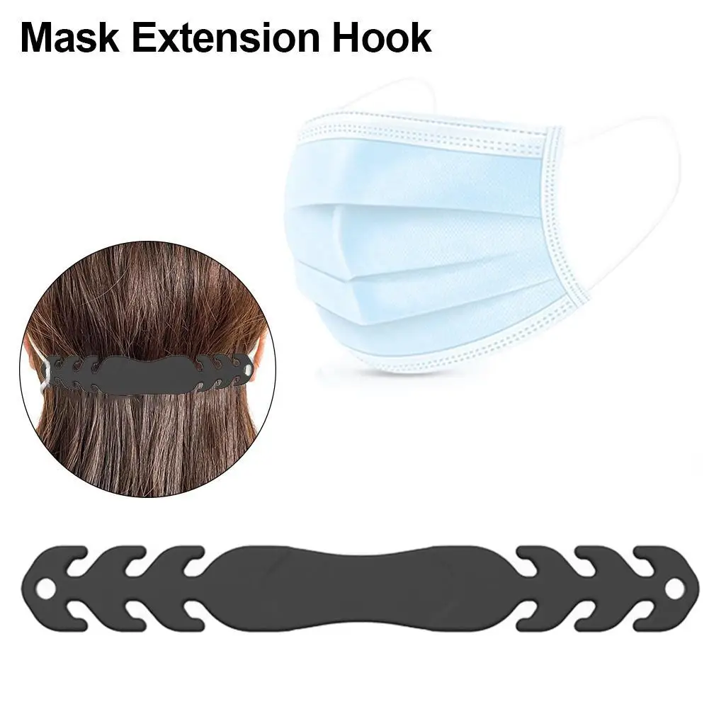 

10PCS Face Mask Cover Strap Extenders Adjustable Ear Hook Buckle Anti-lost Ear Hanging Non-slip Buckle For Children Adult 2020 H