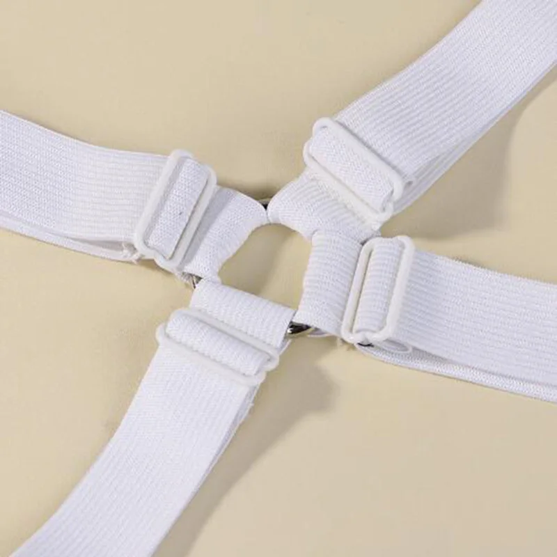 Простыни простыни застежки матраса полезный эластичный чехол для одеяла захваты