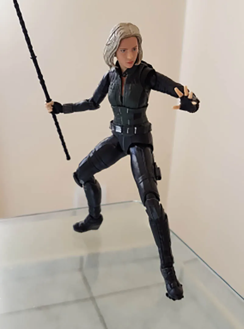 2 стиля 15 см SHF Фильм Мстители Бесконечность война черная вдов фигурка модель игрушки кукла для подарка