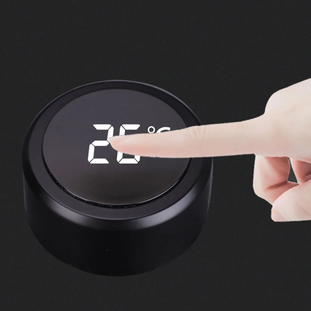 Светодиодная цифровая умная Вакуумная чашка из нержавеющей стали термобутылка