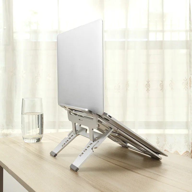 Портативная охлаждающая подставка для ноутбука держатель с регулировкой высоты