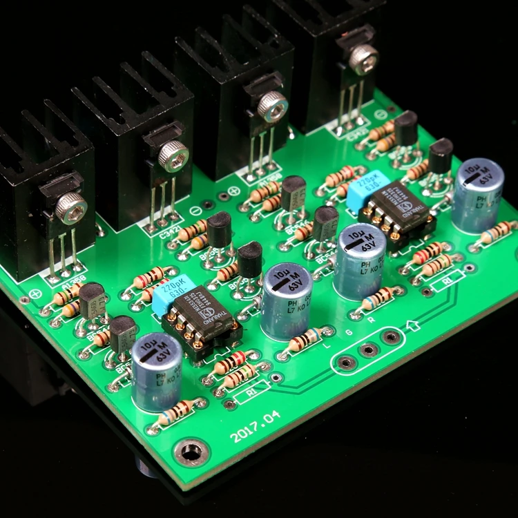 

SAC-K1000 Pure Class A Headphone Amplifier Board HiFi Preamplifier Assembly Board