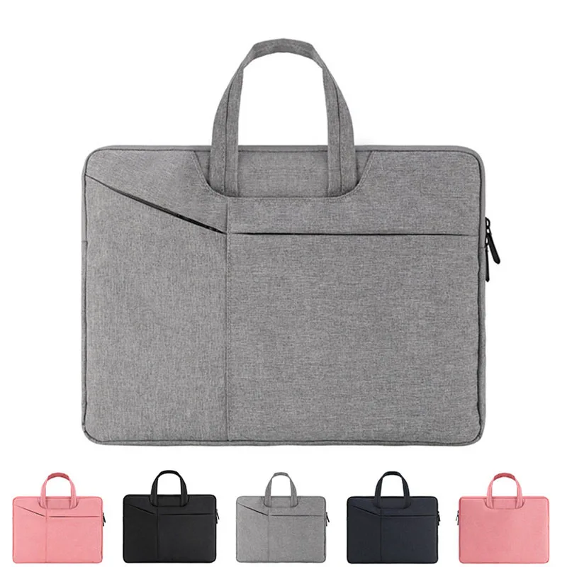 New Fashion Laptop Sleeve Bag for Macbook Air Pro Retina 11 12 13 15 Inch Notebook Cover Handbag For Lenovo HP Xiaomi 14 15.6