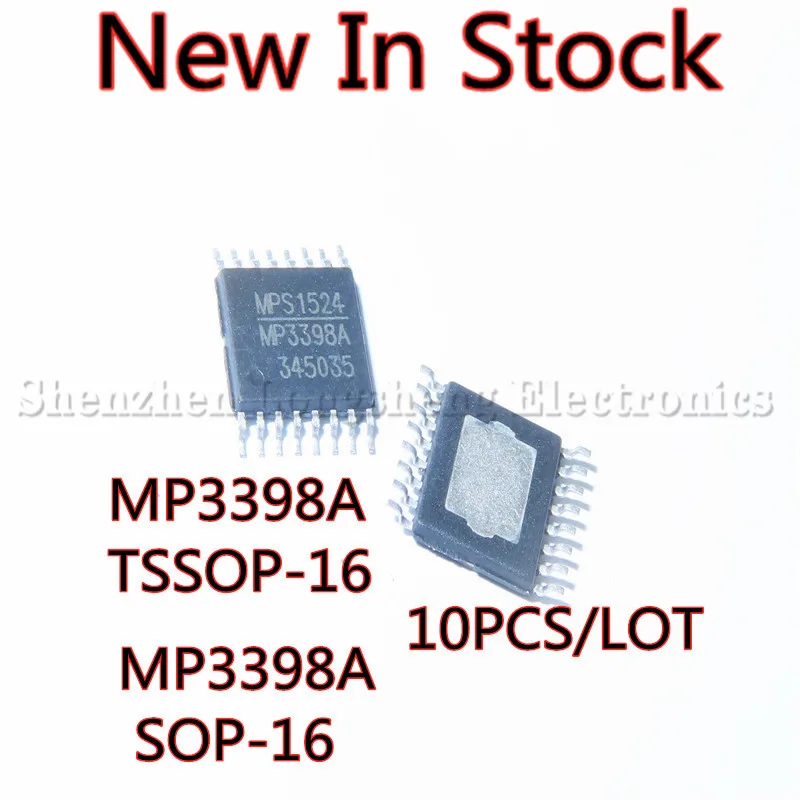 10 шт./лот MP3398A MP3398AGF-Z MP3398AGF TSSOP-16 LCD чип питания, ультратонкие плотные ножки, новинка, оригинальное качество 100%