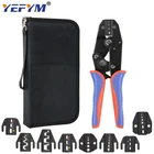 Ручной инструмент для обжима YEFYM, Обжимные Щипцы, модель 125 C, челюсти10WF06WF2C10N35WF336J2546B, набор инструментов, обжимной инструмент для клемм проводов