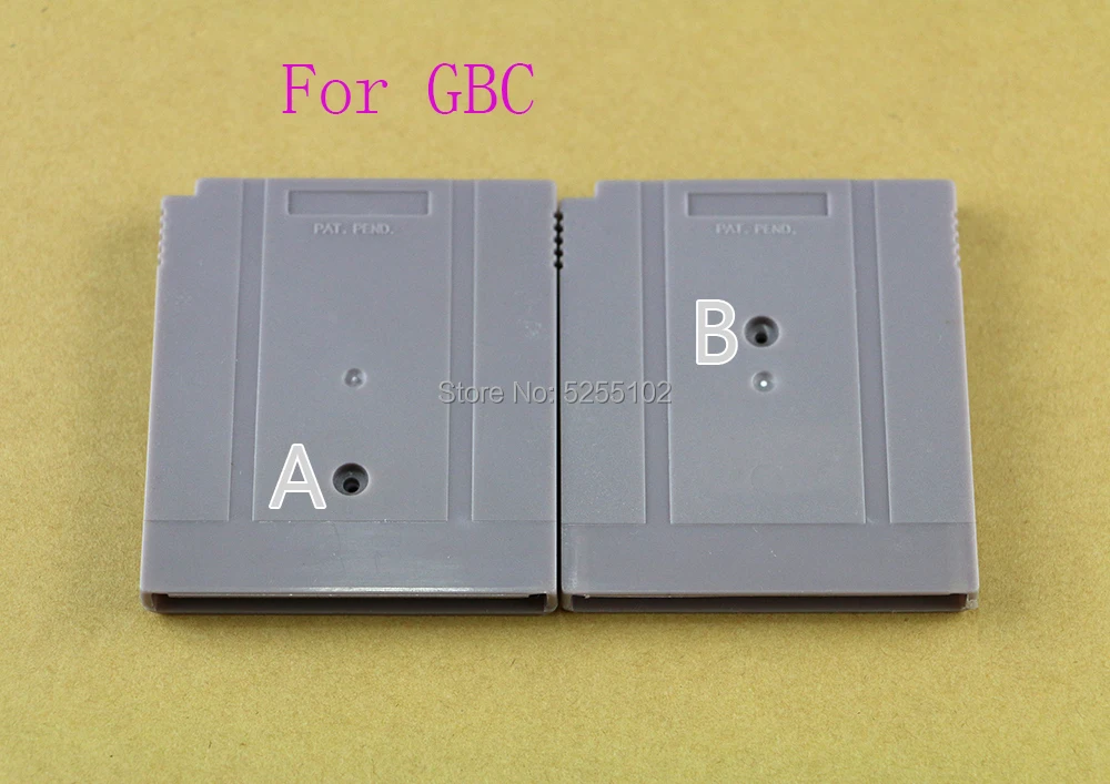 5 шт./лот чехол для игрового картриджа Gameboy защитный с винтами GBC GB GBP GBA SP|Запасные