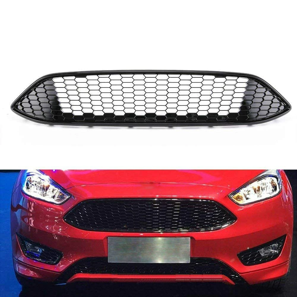 Передняя решетчатая панель радиатора для Ford Focus Mk3 ST Line решетка бампер сетчатая