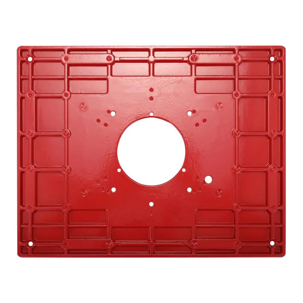 Многофункциональный фрезерный стол из алюминиевого сплава вставная пластина