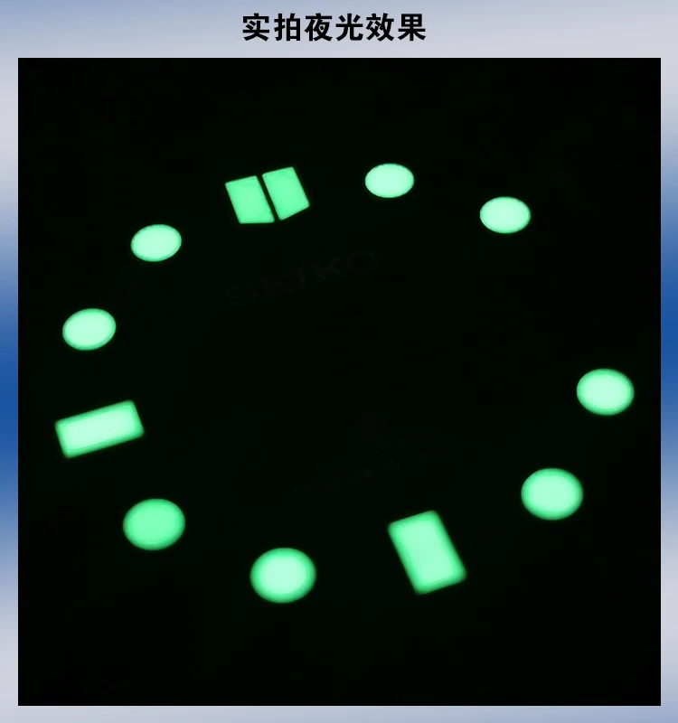 

Ocean Lord's mm dial is suitable for JAPAN nh35a movement diving watch refitted with Japan C3 luminous
