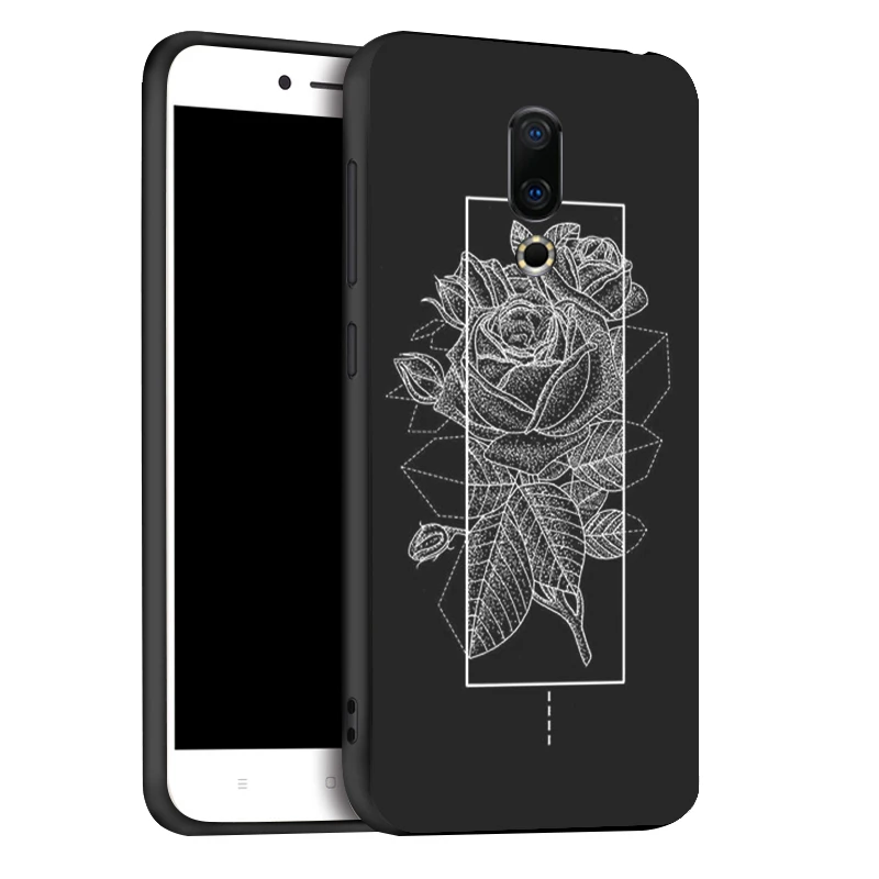 x074 Типа «сделай сам» чехол для телефона для Meizu 16th 16x16 плюс чехол полиуретан) и силикона с откидной чехол для Meizu M15 15 lite Чехлы для крышки Fundas бампер Shell - Цвет: x074