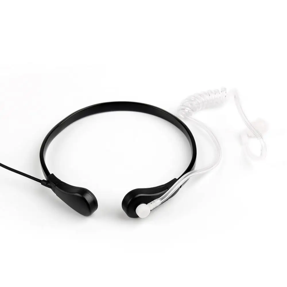 Artudatech 5 шт. 2 мм гарнитура акустическая с микрофоном для Sepura Radio SRH3800 SRH3500