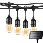 СВЕТОДИОДНАЯ Гирлянда S14 на солнечной батарее с 1015 светодиодами