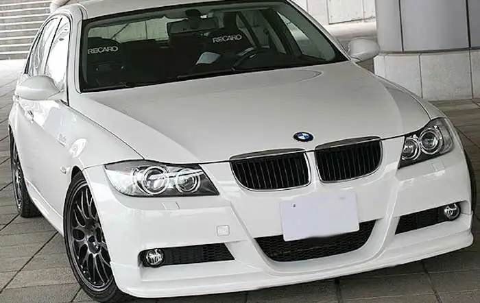 3D Тип настоящий углеродный передний бампер спойлер для BMW E90 3-series M-TECH B052 |